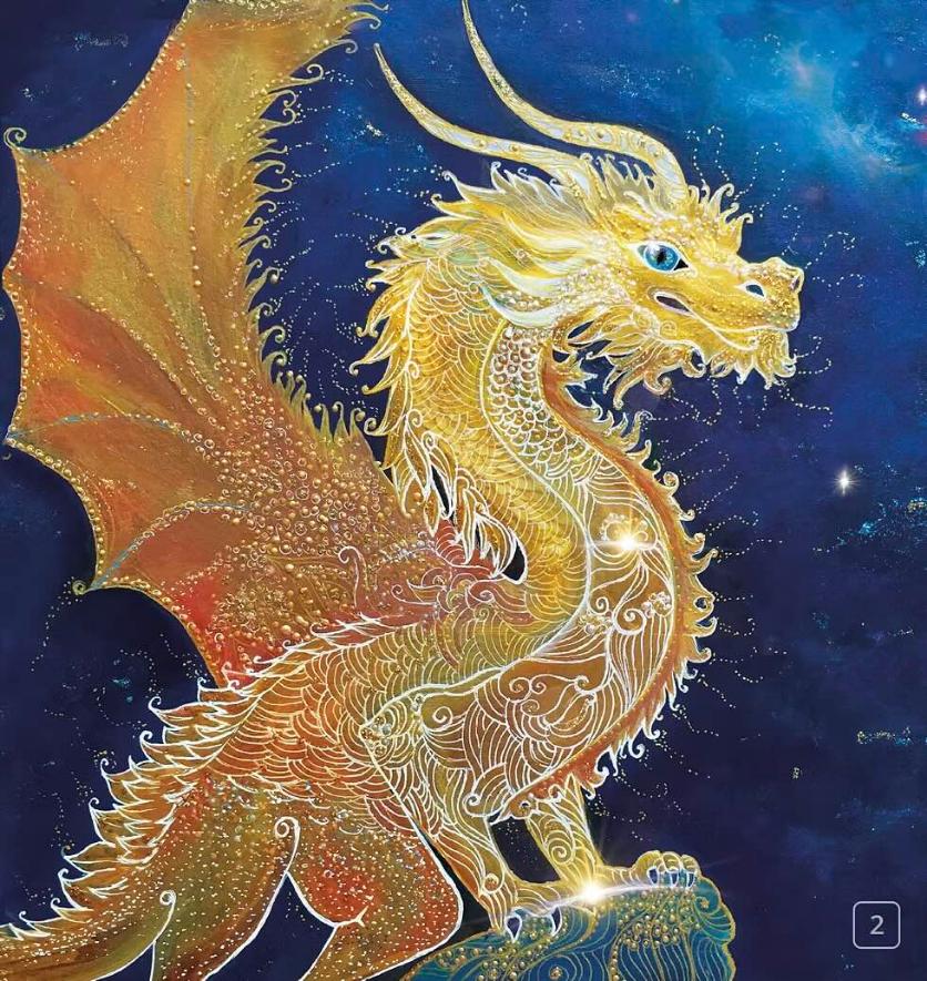 Carte de l'Oracle des Dragons Guides de Mona de Sa