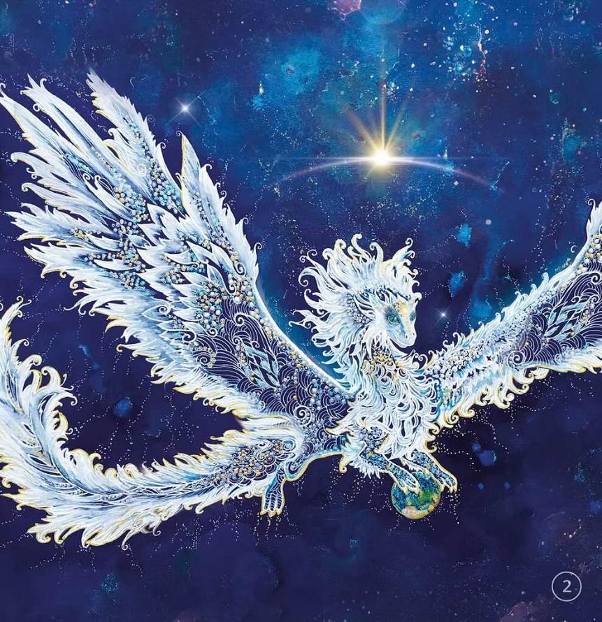 Carte de l'Oracle des Dragons Guides de Mona de Sa