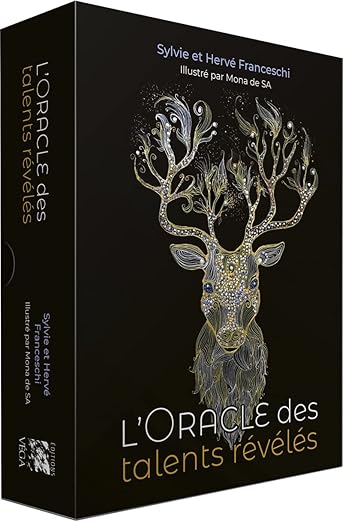 Coffret L'oracle des talents révélés, de Hervé et Sylvie Franceschi, illustré par Mona De Sa