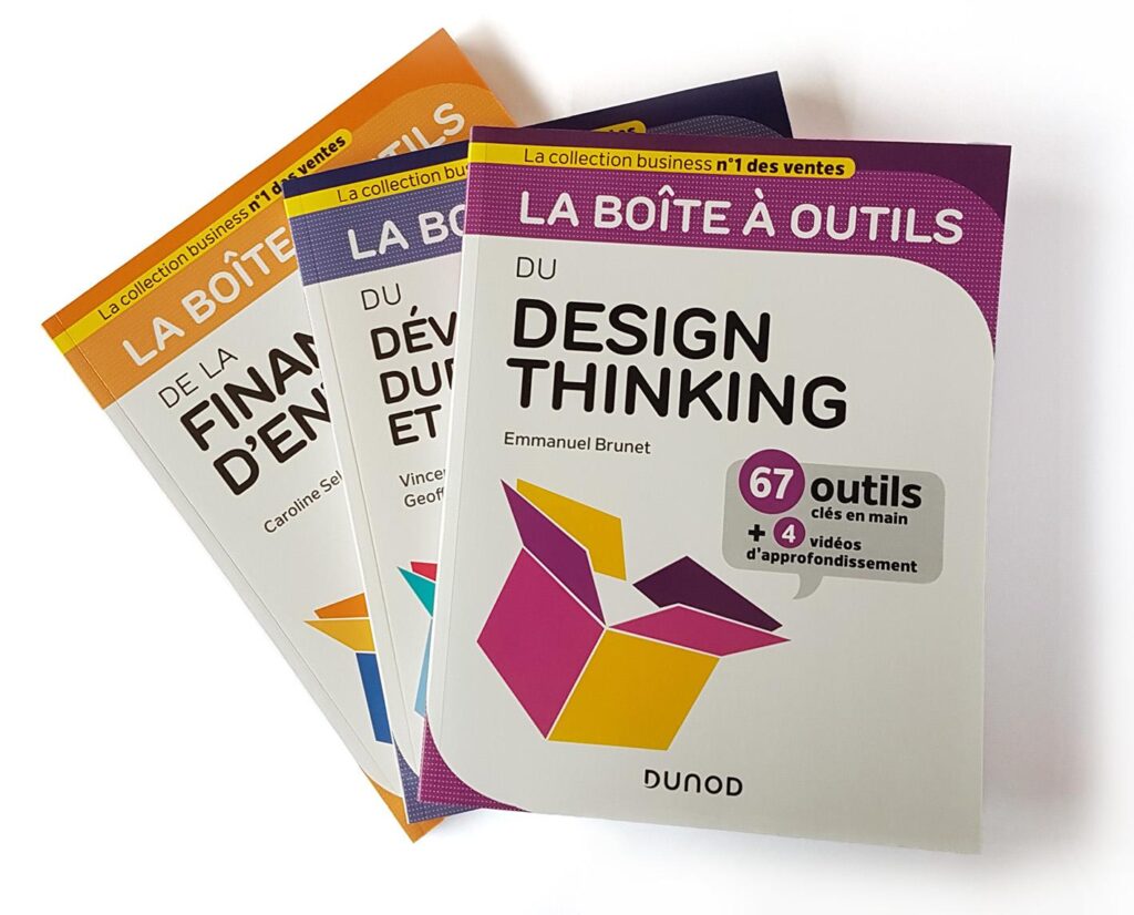 Cédric Mathieu assure la fabrication des ouvrages de la collection best-seller La boîte à outils.